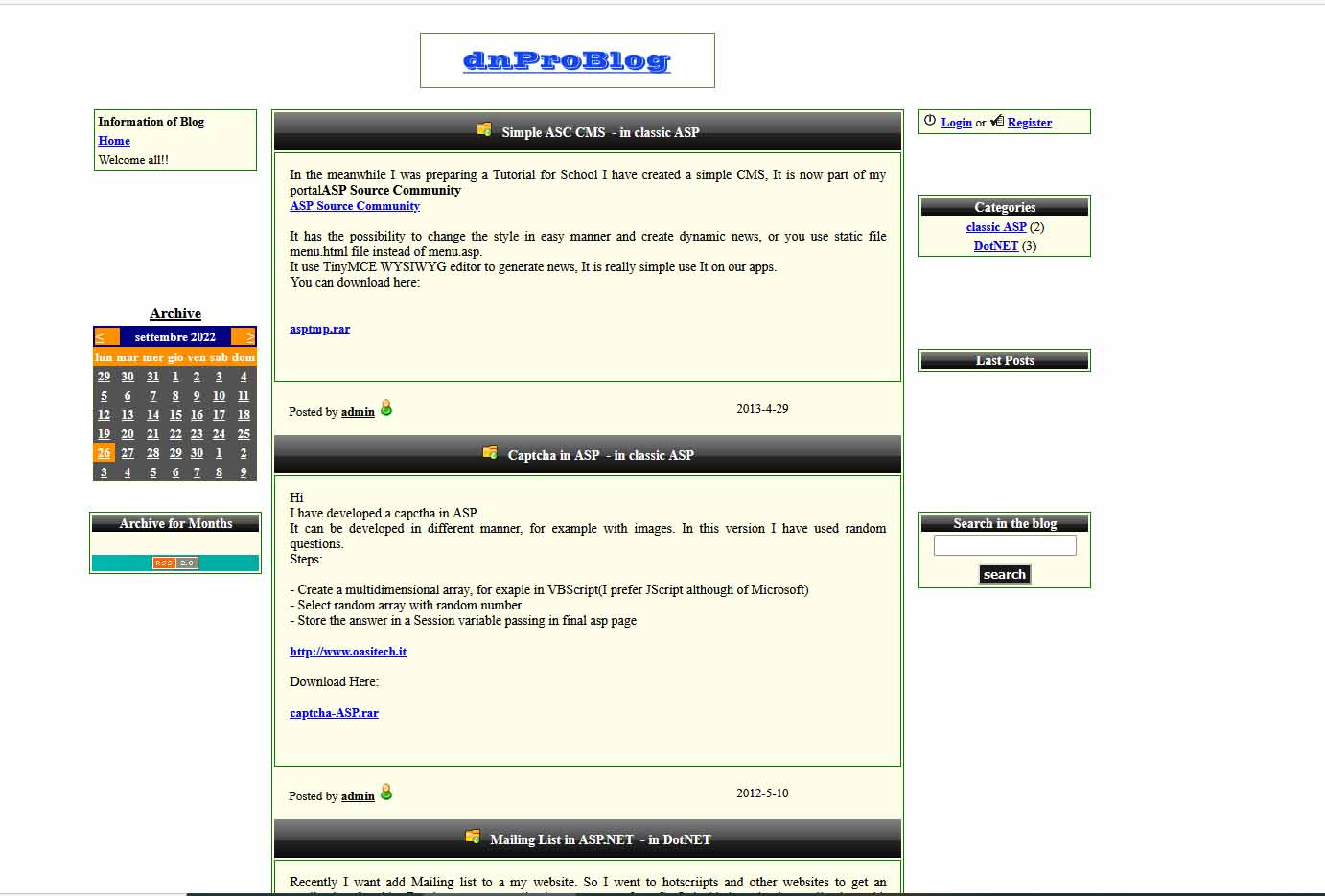 dnProBlog - Cover Image