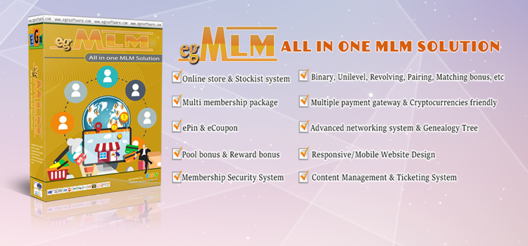 egMLM - All in One MLM Solution - Cover Image