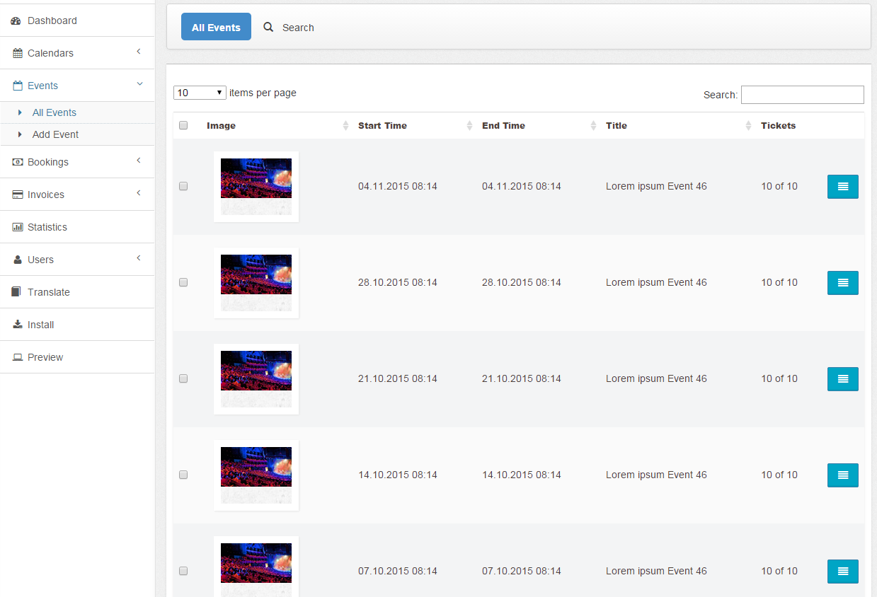 Event Booking Calendar - Cover Image