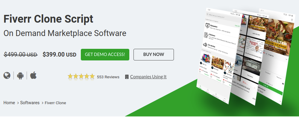 Fiverr Clone Script | Best Fiverr Web Developer - Logicspice - Cover Image