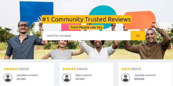 PHP Trusted Reviews - TrustPilot Clone - Cover Image