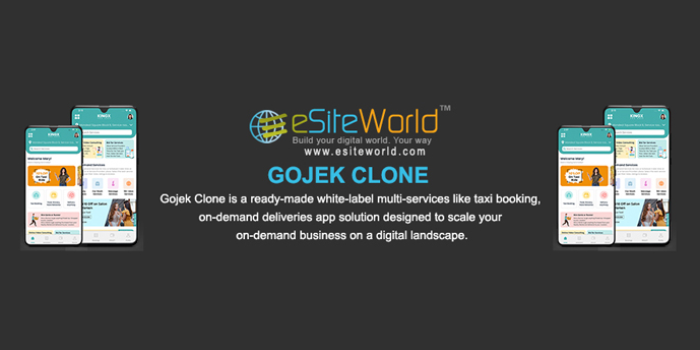 Gojek Clone App - Cover Image