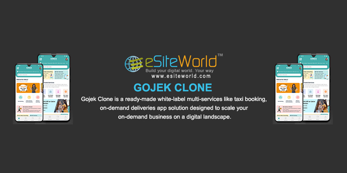 Gojek Clone App - Cover Image