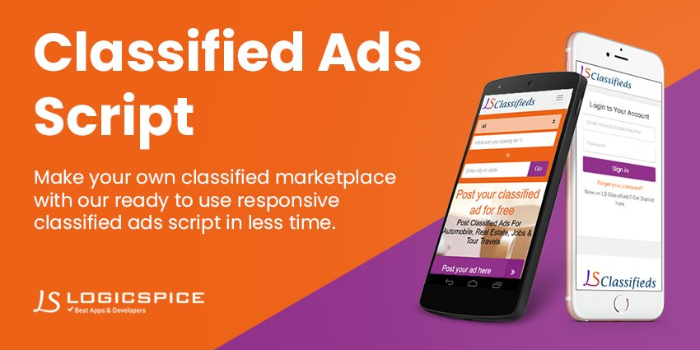 Classified Ads Script | PHP classified script - Cover Image