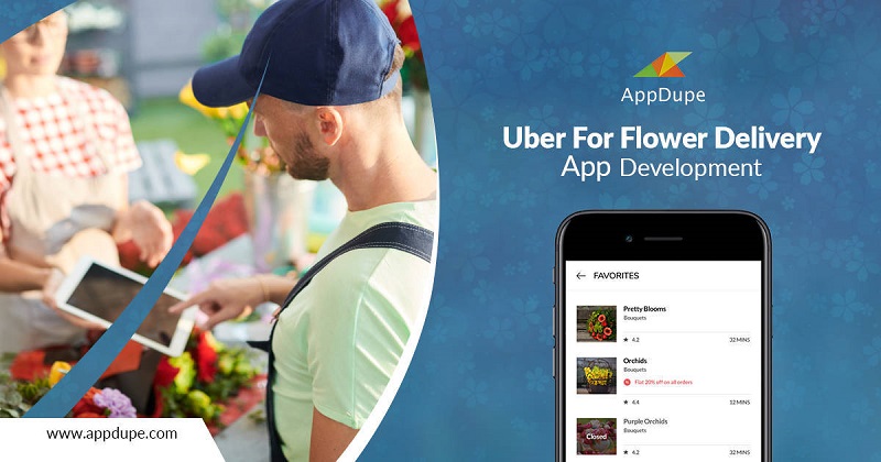 Bloom and Bunches with Uber Like App For Flower Delivery - Cover Image