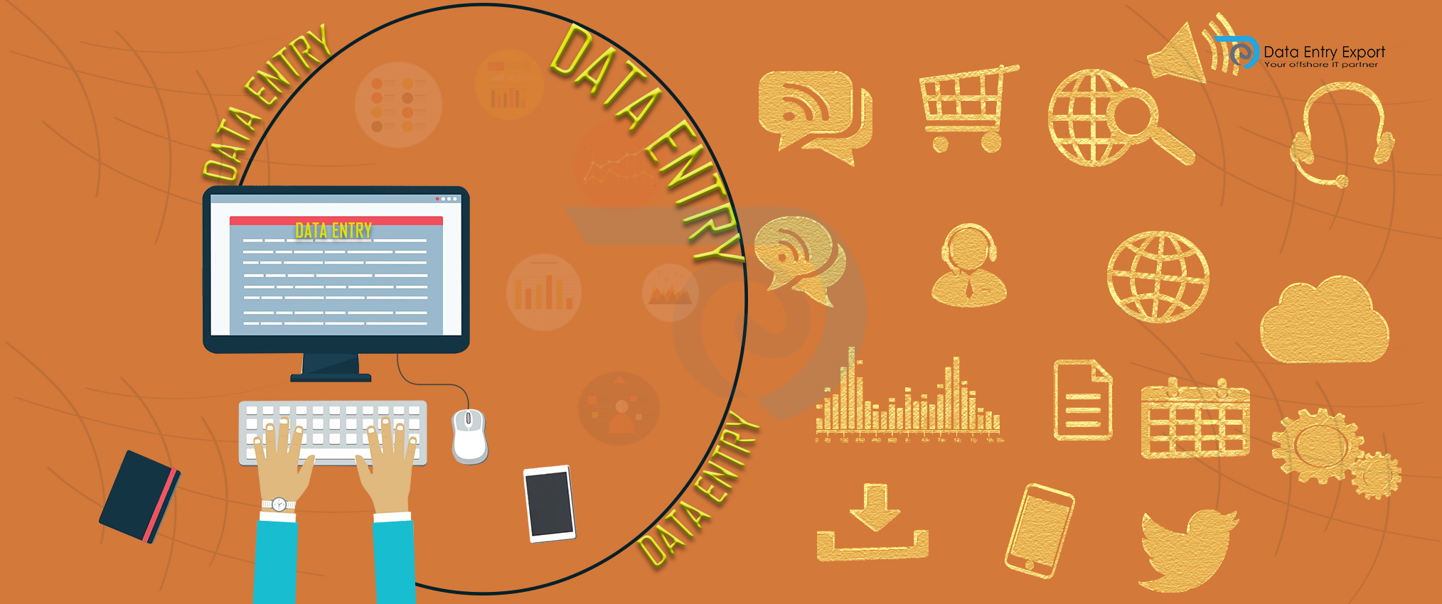 Offshore Data Entry Outsourcing Company - Cover Image