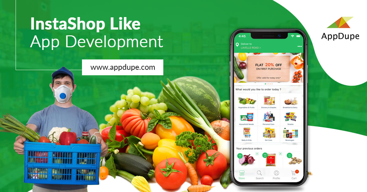 Develop Your Grocery App With Grocery Ecommerce Script - Cover Image