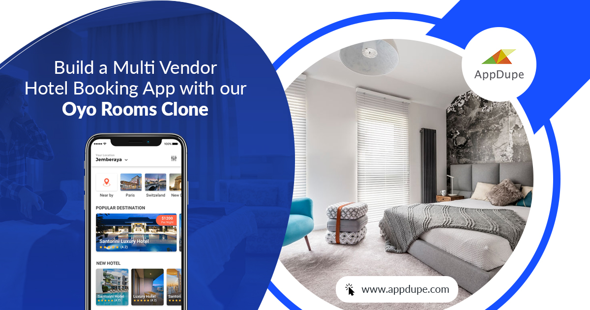 Oyo clone app development - Cover Image