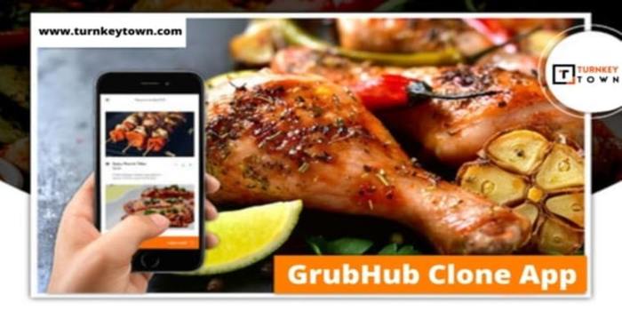 Food Delivery App Like Grubhub Clone Solution - Cover Image