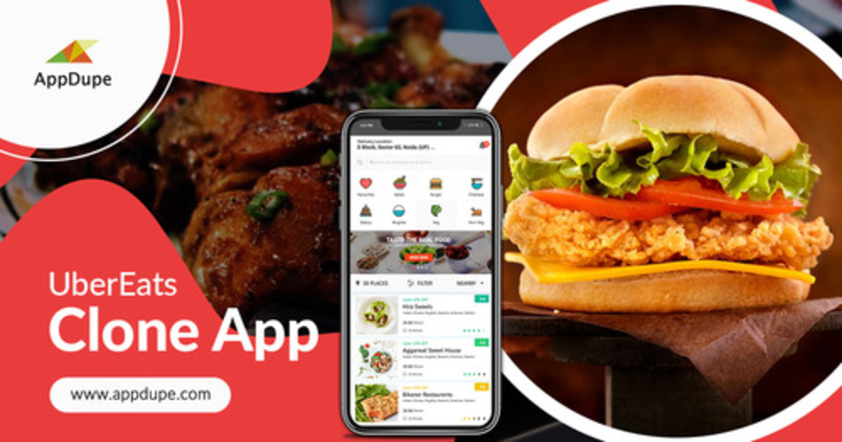 UberEats like App Development - Cover Image