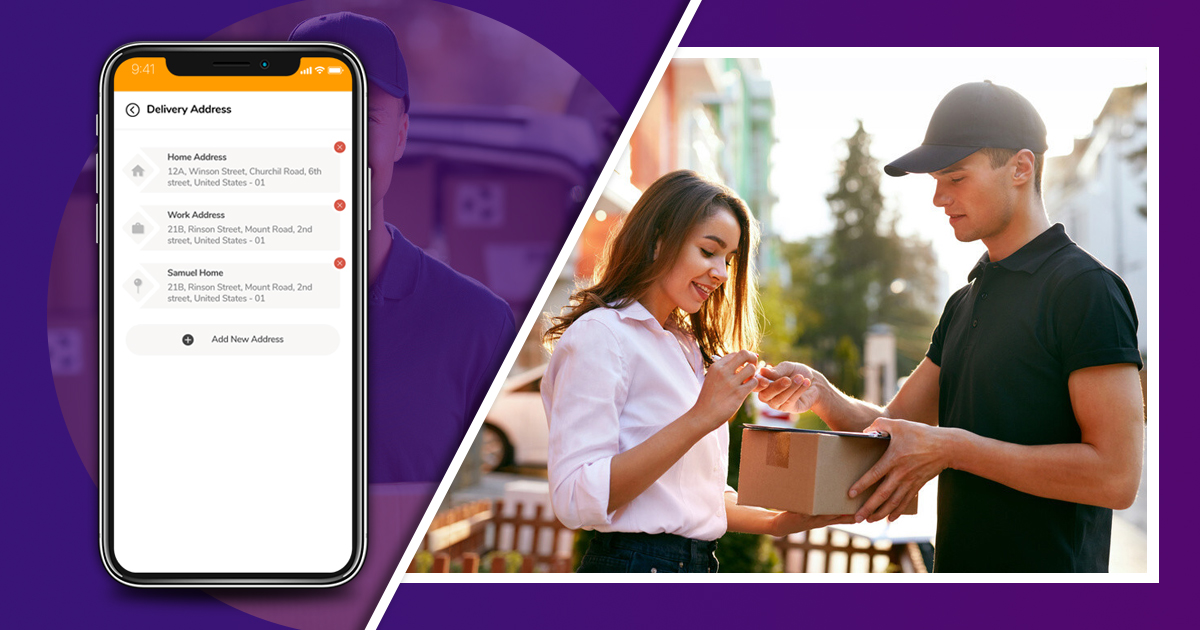 Courier service app - Cover Image