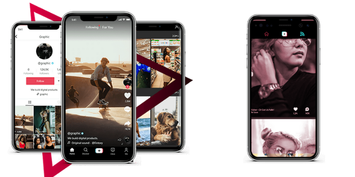 TikTok clone app script, TikTok clone app, Dubsmash clone app, TikTok clone script, musically clone - Cover Image