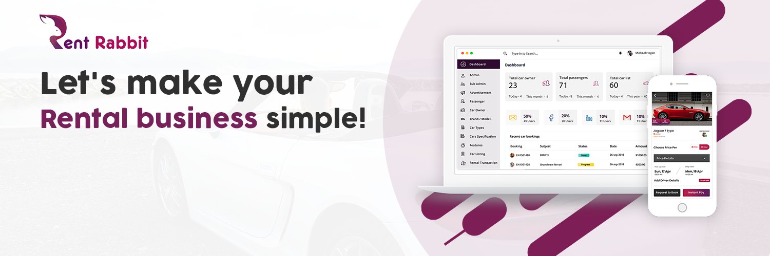 All in one rental solution - Rentrabbit - Cover Image