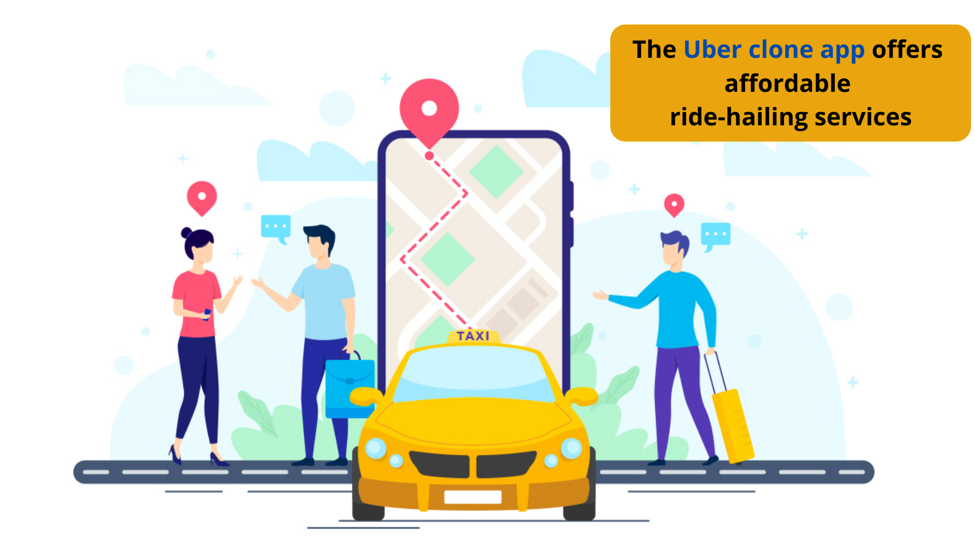 The uber clone software offers a world-class travel experience for the users - Cover Image