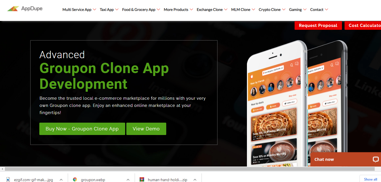 Groupon Clone - Cover Image
