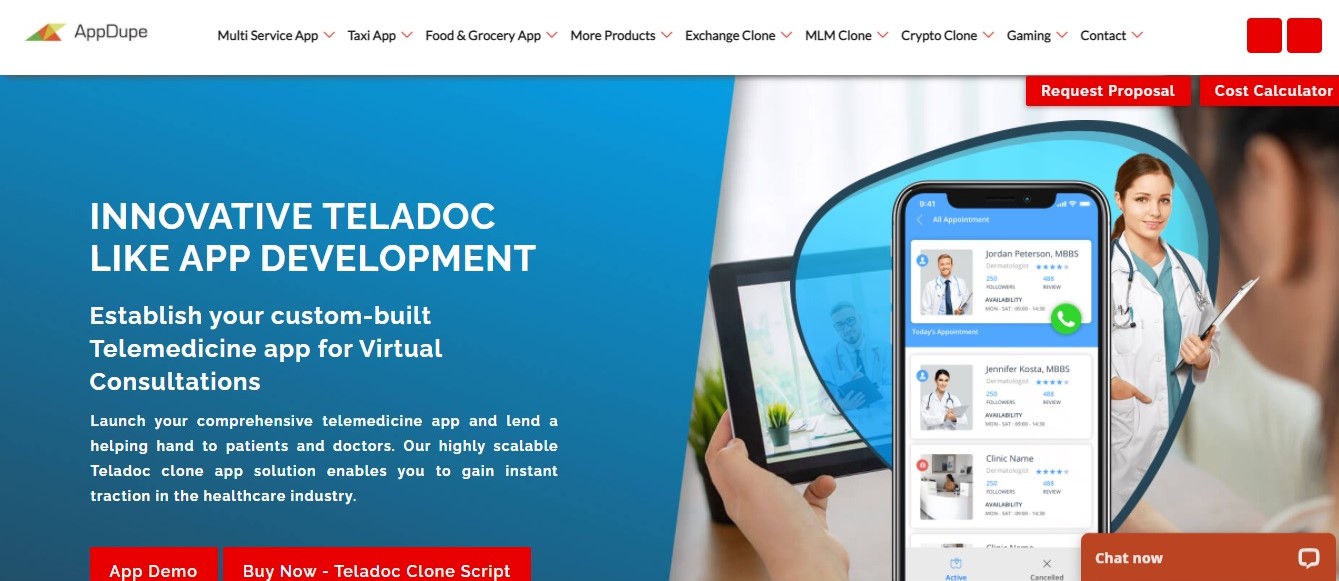 Teladoc Clone App - Cover Image