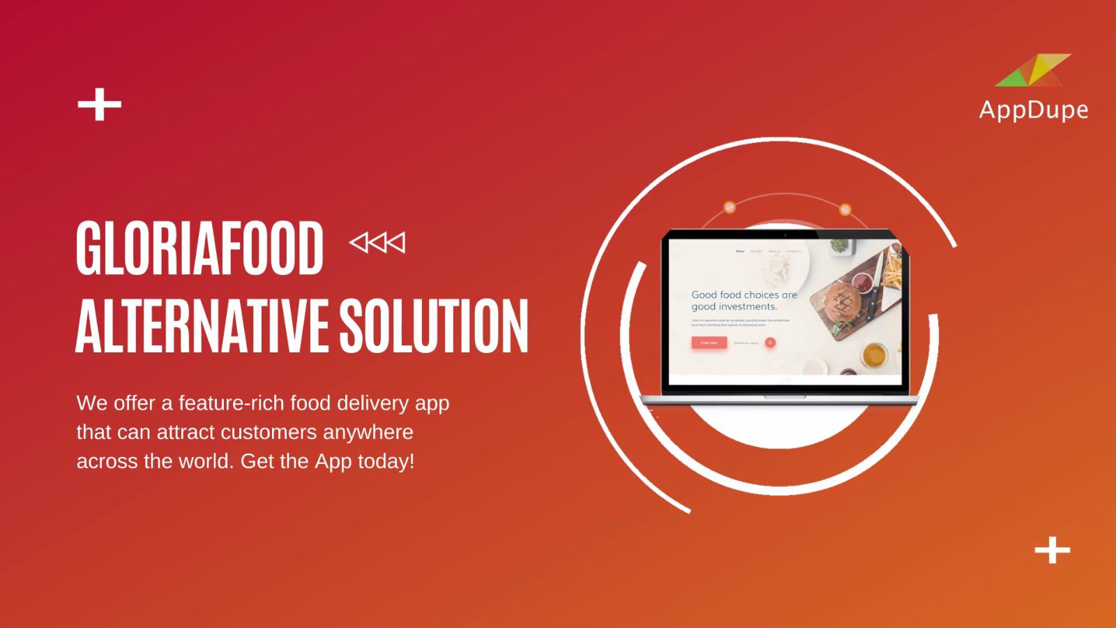 Launch A Robust Gloriafood Alternative Solution With Appdupe - Cover Image