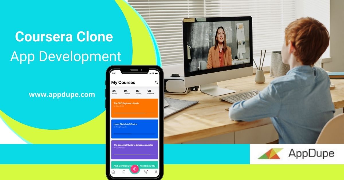 Online learning app like Coursera - Cover Image