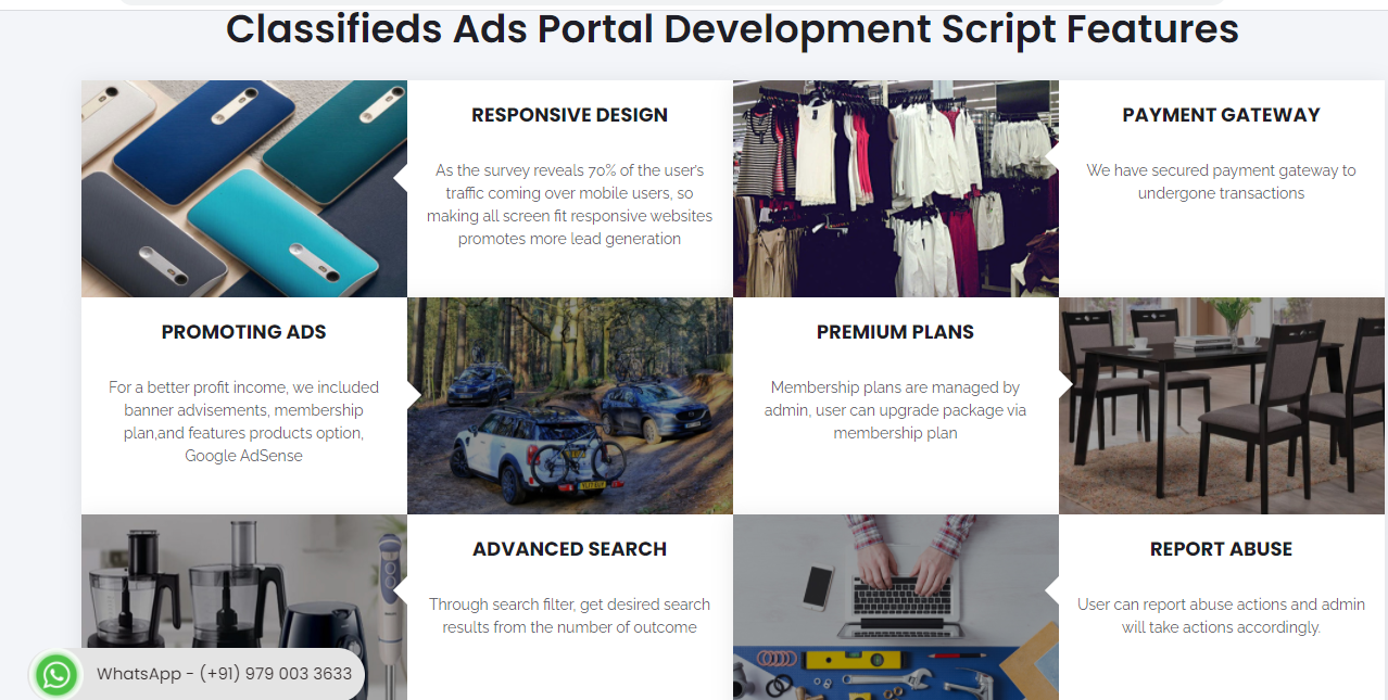 Advanced Classifieds Website Script - Cover Image