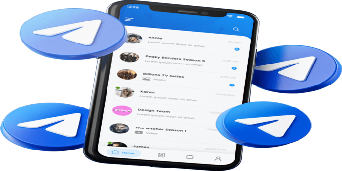 Telegram Clone App - Cover Image