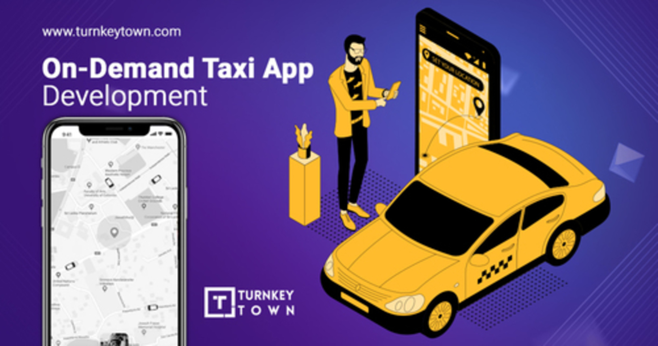 Launch An Exemplary Uber Like App For Taxi - Cover Image