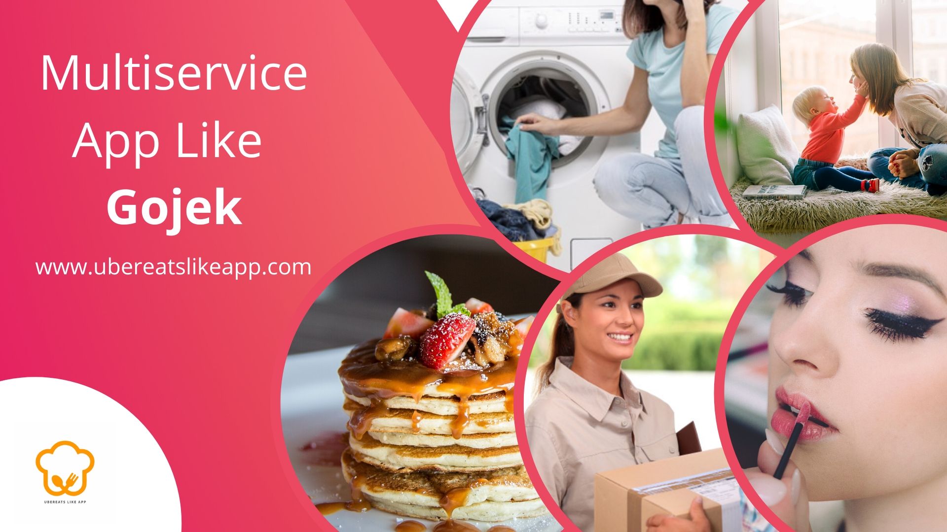 Multiple services can be easily accessed through the Gojek clone source code - Cover Image