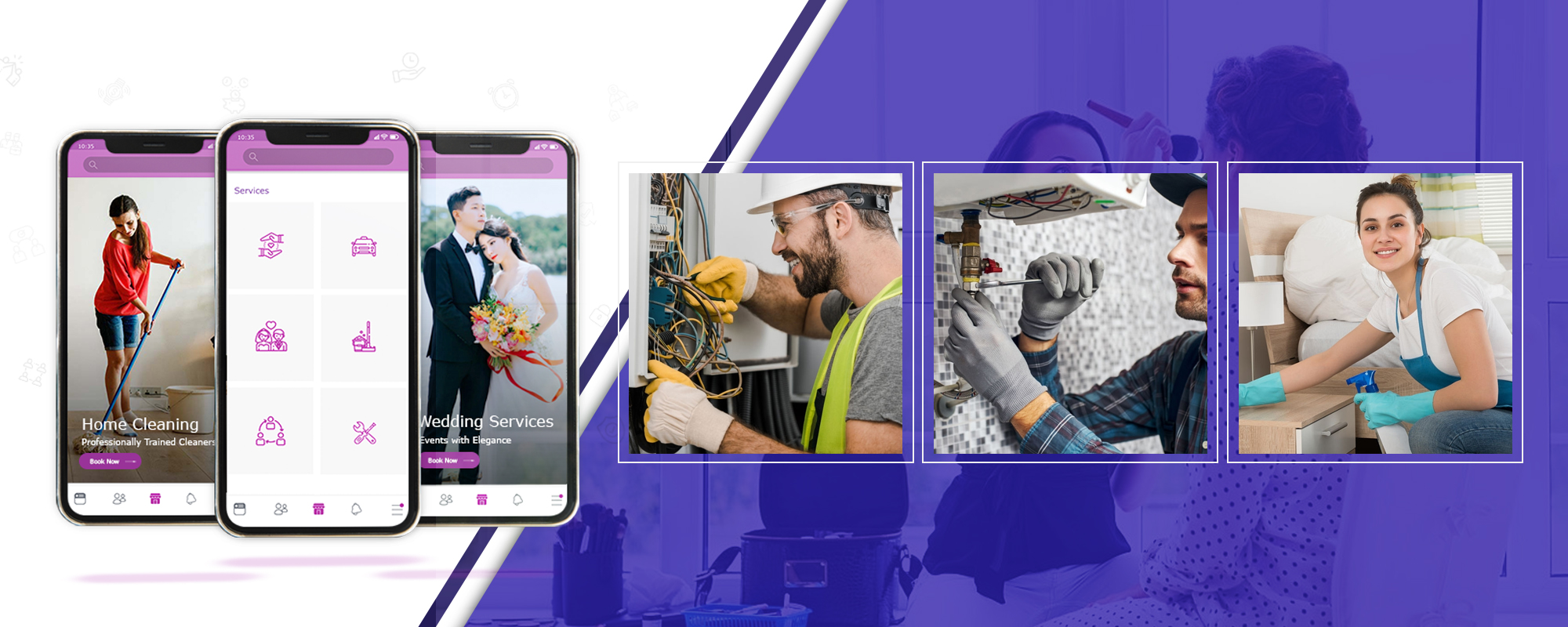Urban Company clone app development - Cover Image