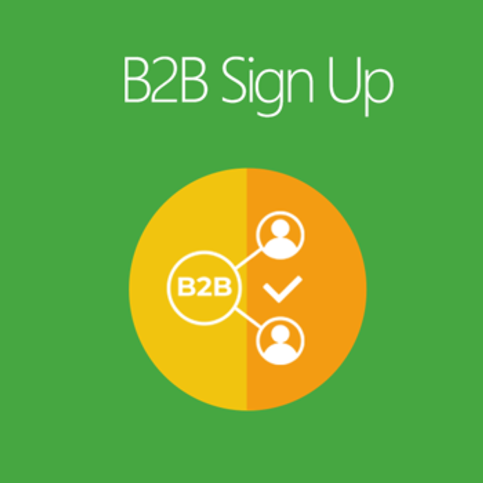 Magento 2 B2B Signup Extension - Cover Image