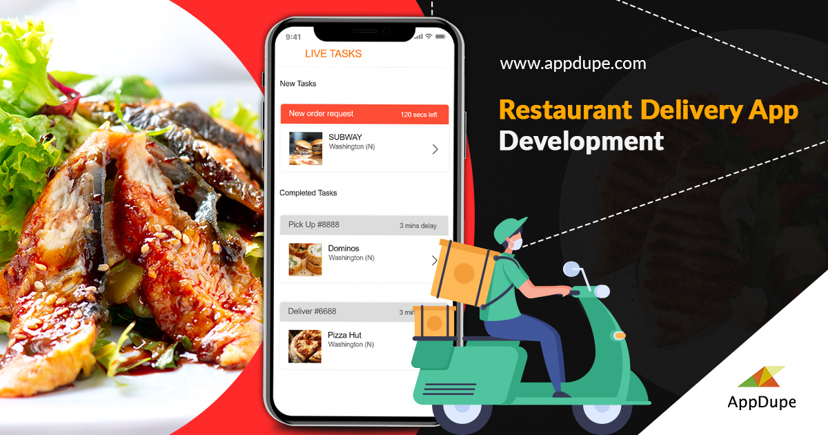 Adorn Your Food Delivery Business By Developing The Restaurant App - Cover Image