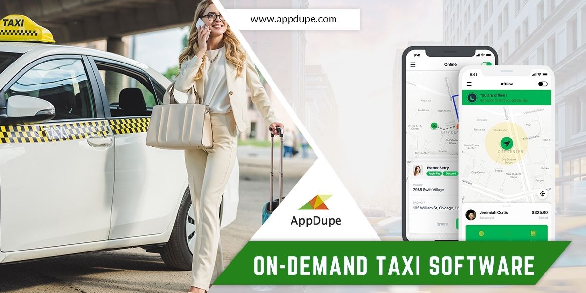 On-demand Taxi Software - Cover Image