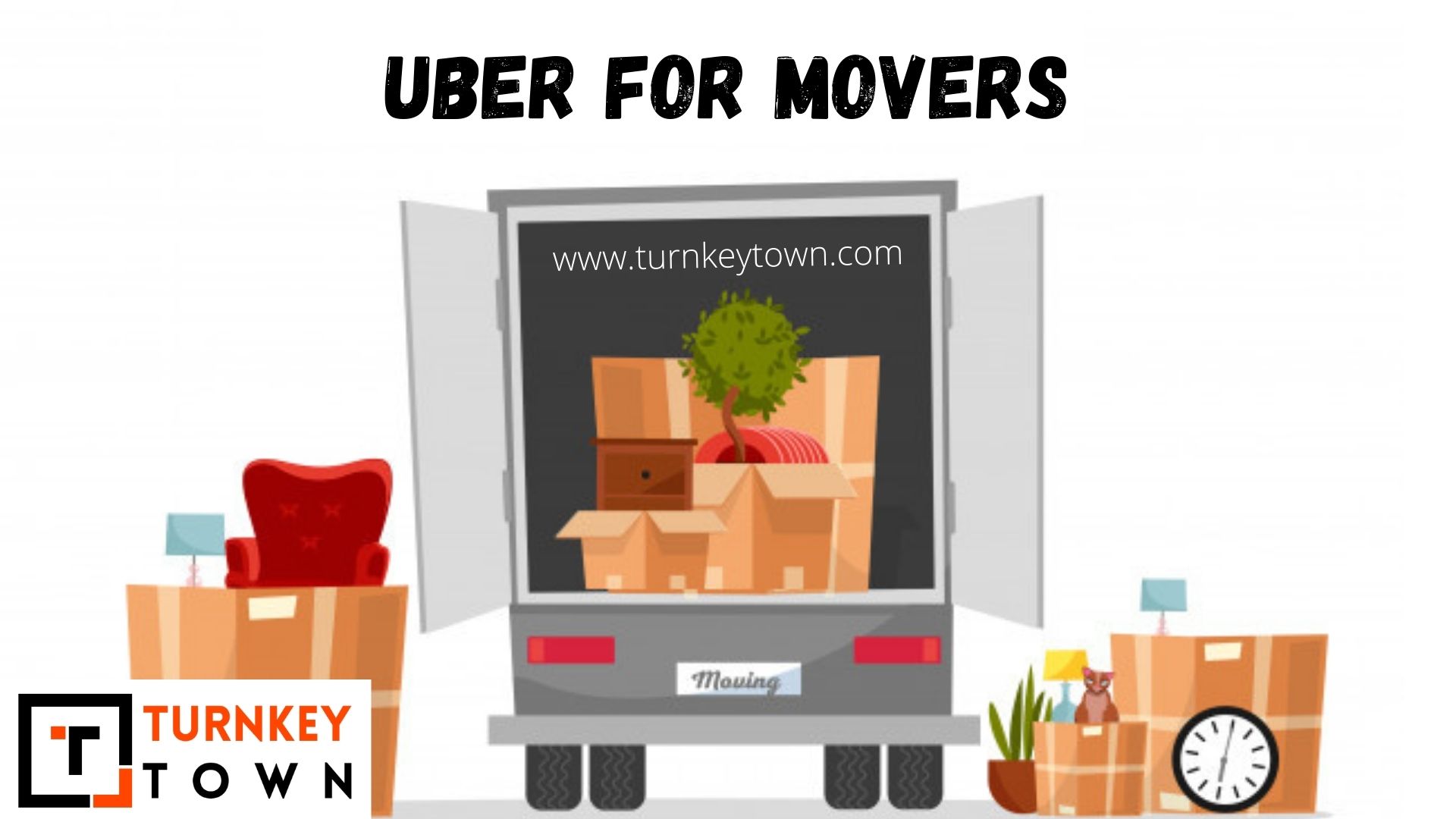 Launch An On-demand Services With Uber Moving App - Cover Image