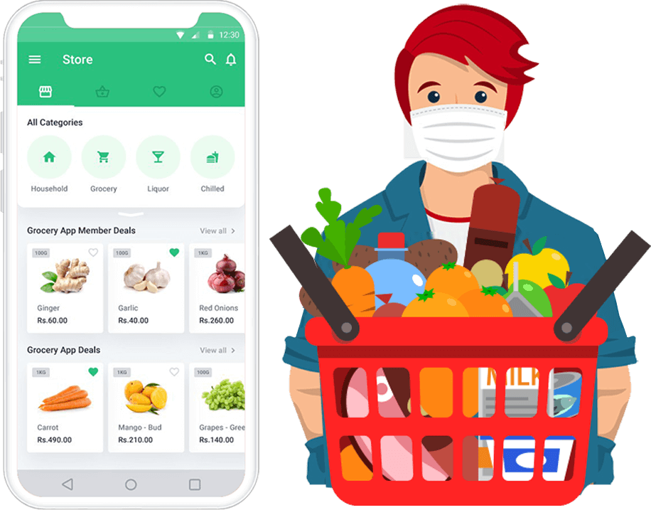 Capture the online grocery delivery industry by creating a Grofers Like App - Cover Image