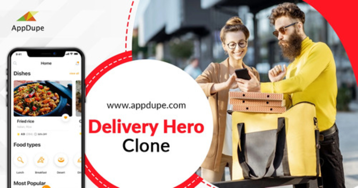 Delivery Hero Clone App - Cover Image