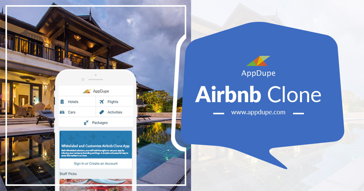 Airbnb Alternative app - Cover Image