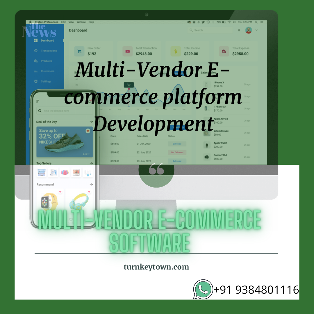 Multi-Vendor Marketplace Script - Cover Image