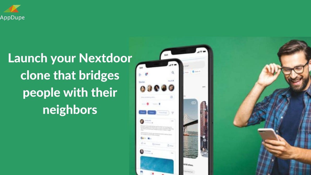 What are the features of Nextdoor Clone App? - Cover Image