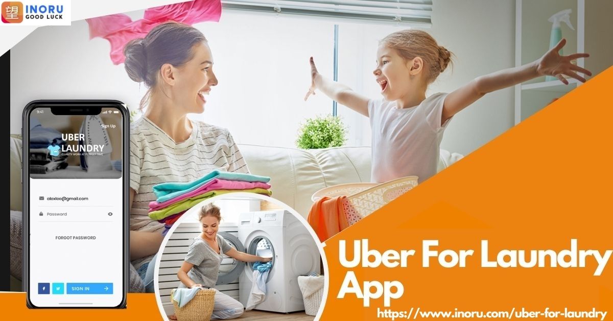 Uber For Laundry - A New Age Advantageous Application For Laundry Needs! - Cover Image