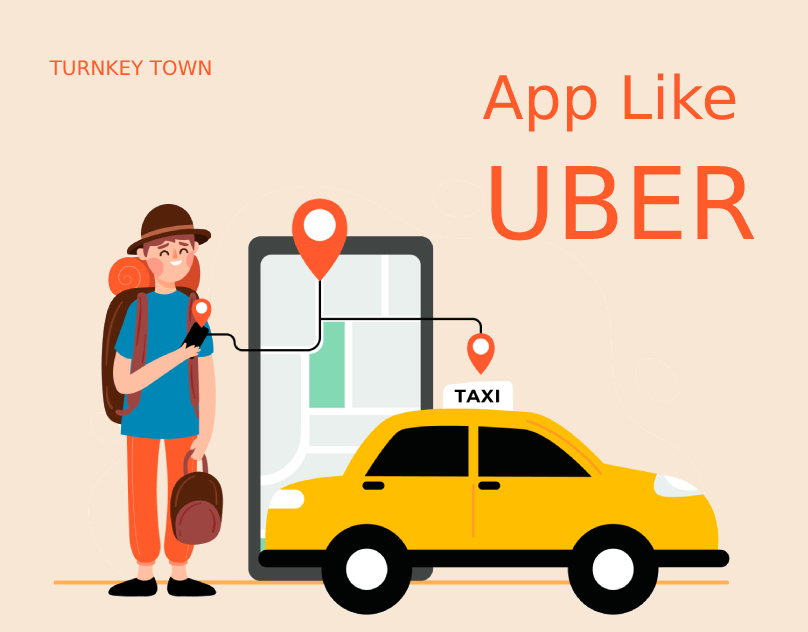 Uber Clone App Development | Taxi Booking App Development - Cover Image