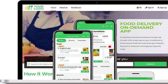 Deliveroo Clone: Food And Grocery Delivery App - Cover Image