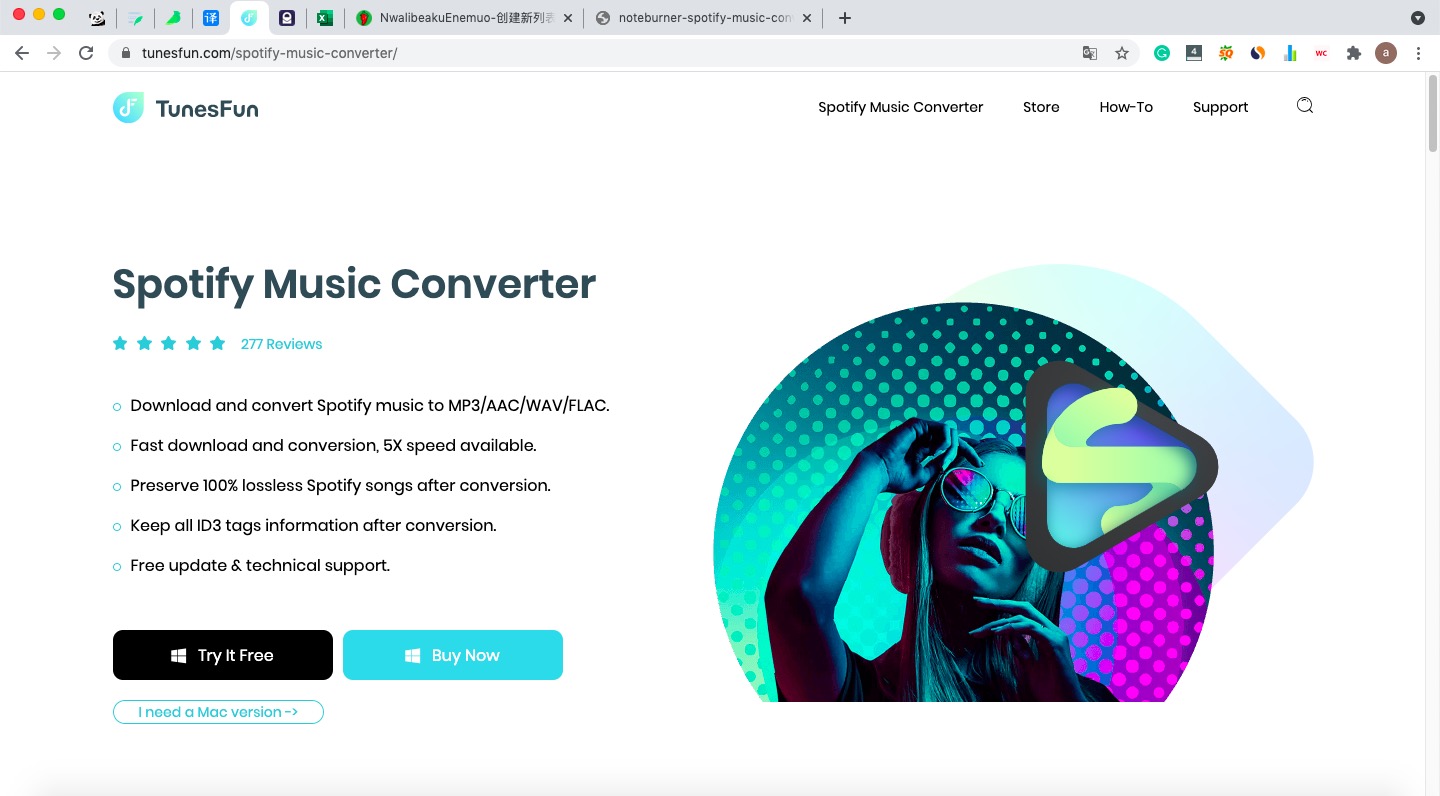TunesFun Spotify Music Converter for Mac - Cover Image