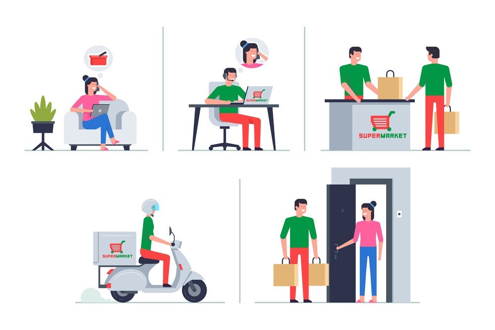 Make A Big Move In The Grocery Delivery Business With Our Grocery App - Cover Image