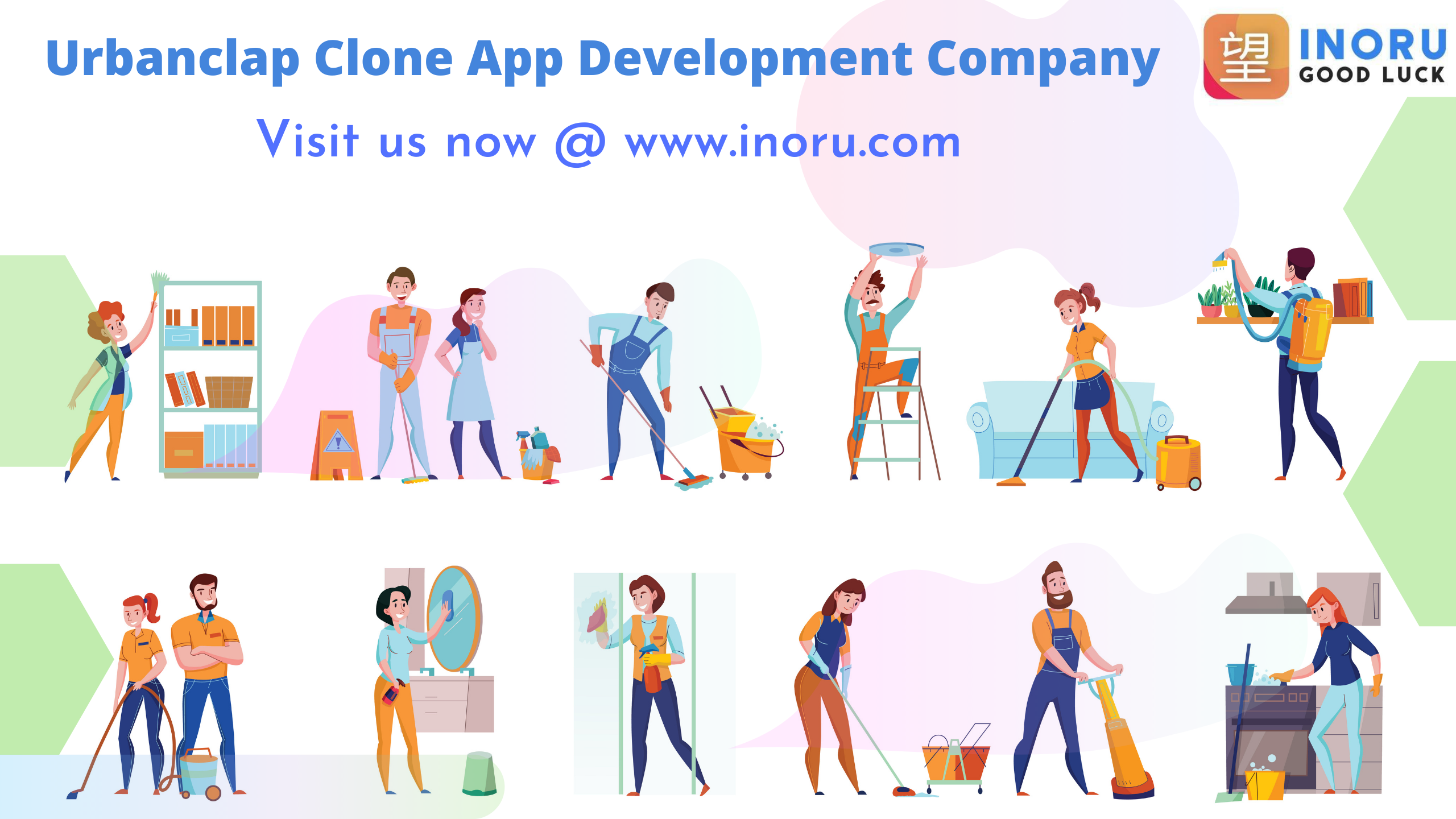 With Inoru's Urbanclap Clone, On-Demand Home Service Has Arrived! - Cover Image