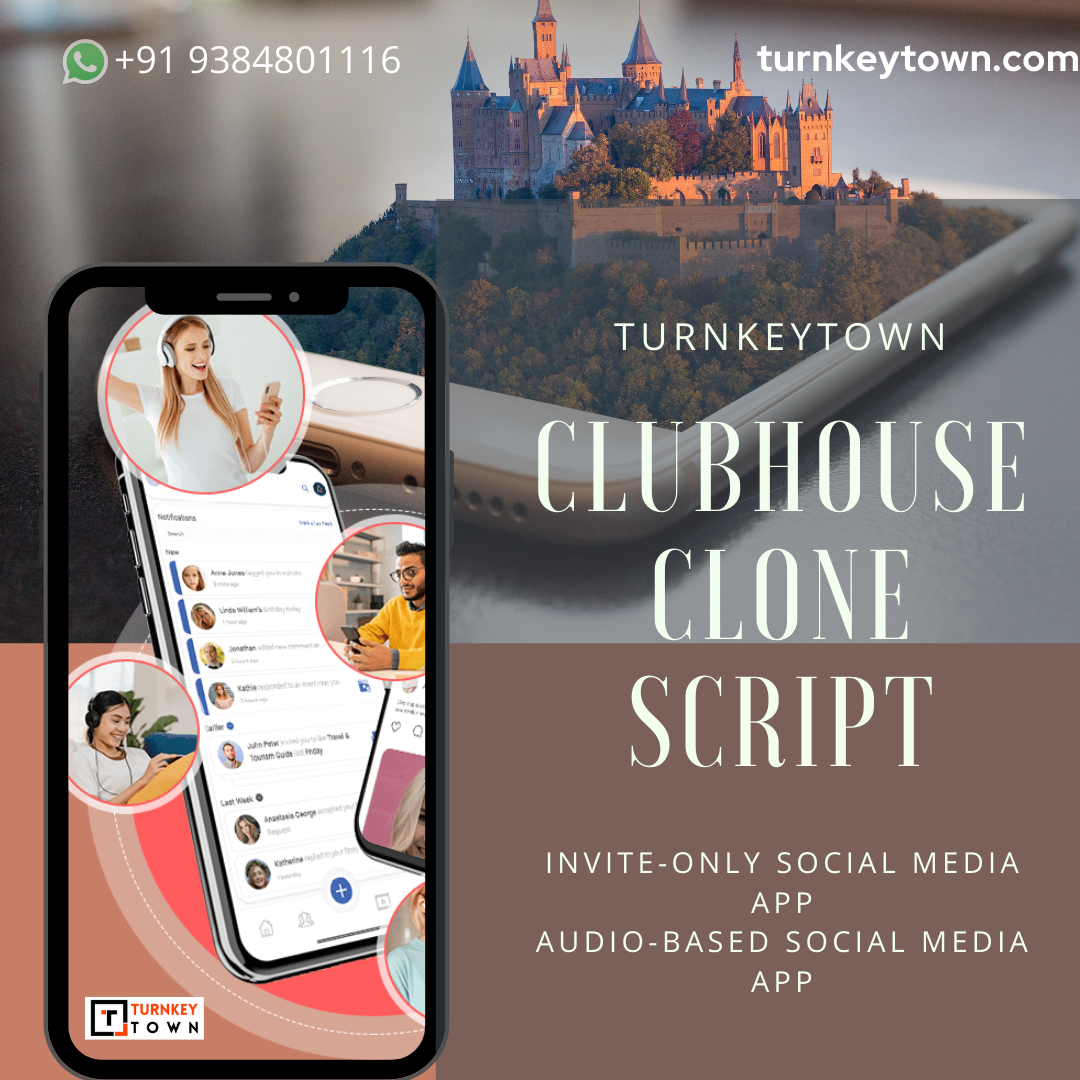 Clubhouse Clone Script - Cover Image