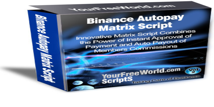 Binance AutoPay Matrix Script - Cover Image