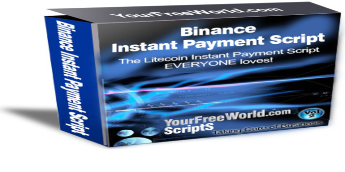 Binance Instant Payment Script - Cover Image