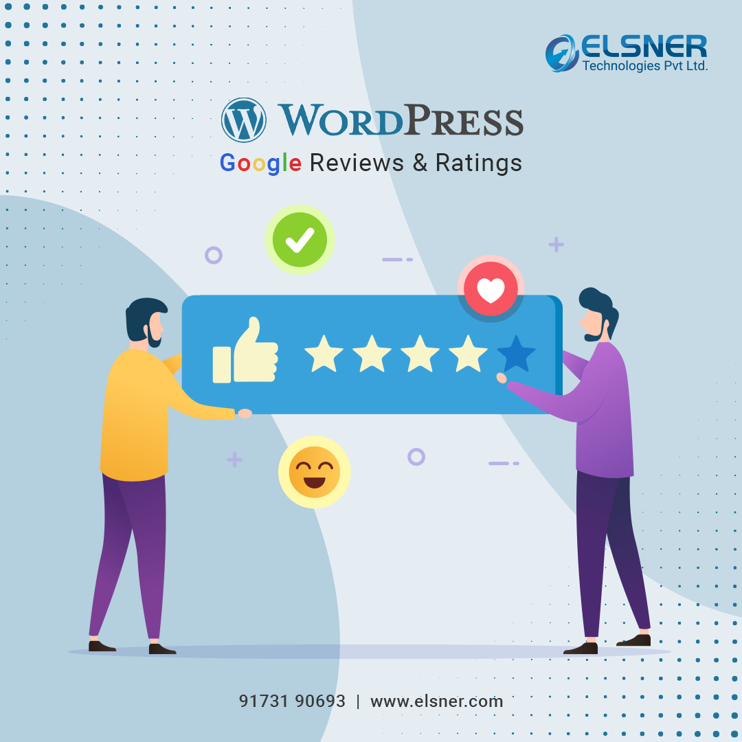 WordPress Google Reviews &amp - Cover Image