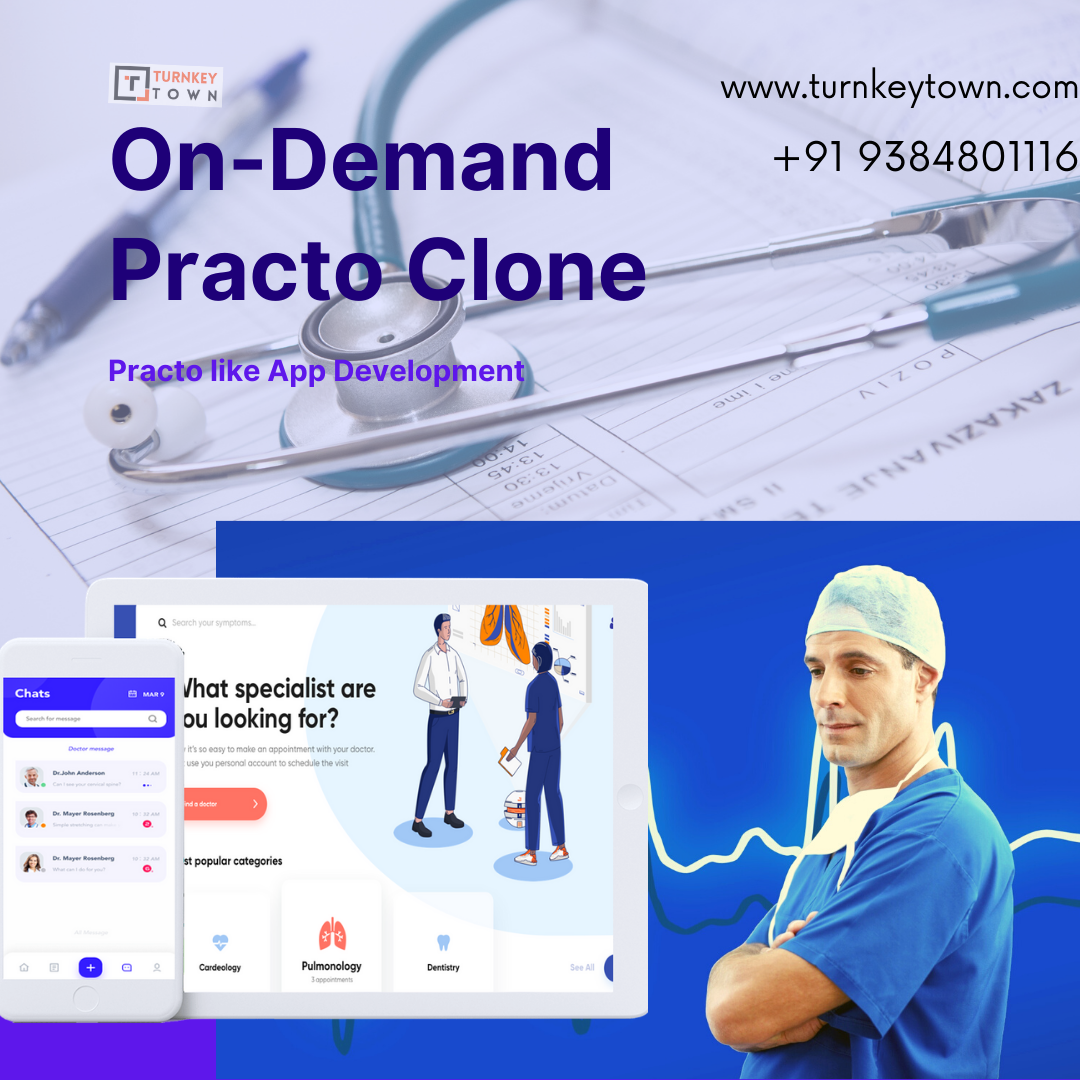 Practo Clone Script | Practo Clone App - Cover Image
