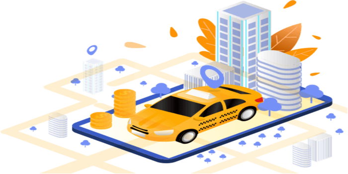 Taxi App Development company Provides App Clone Like Ola, Uber, Lyft - Cover Image