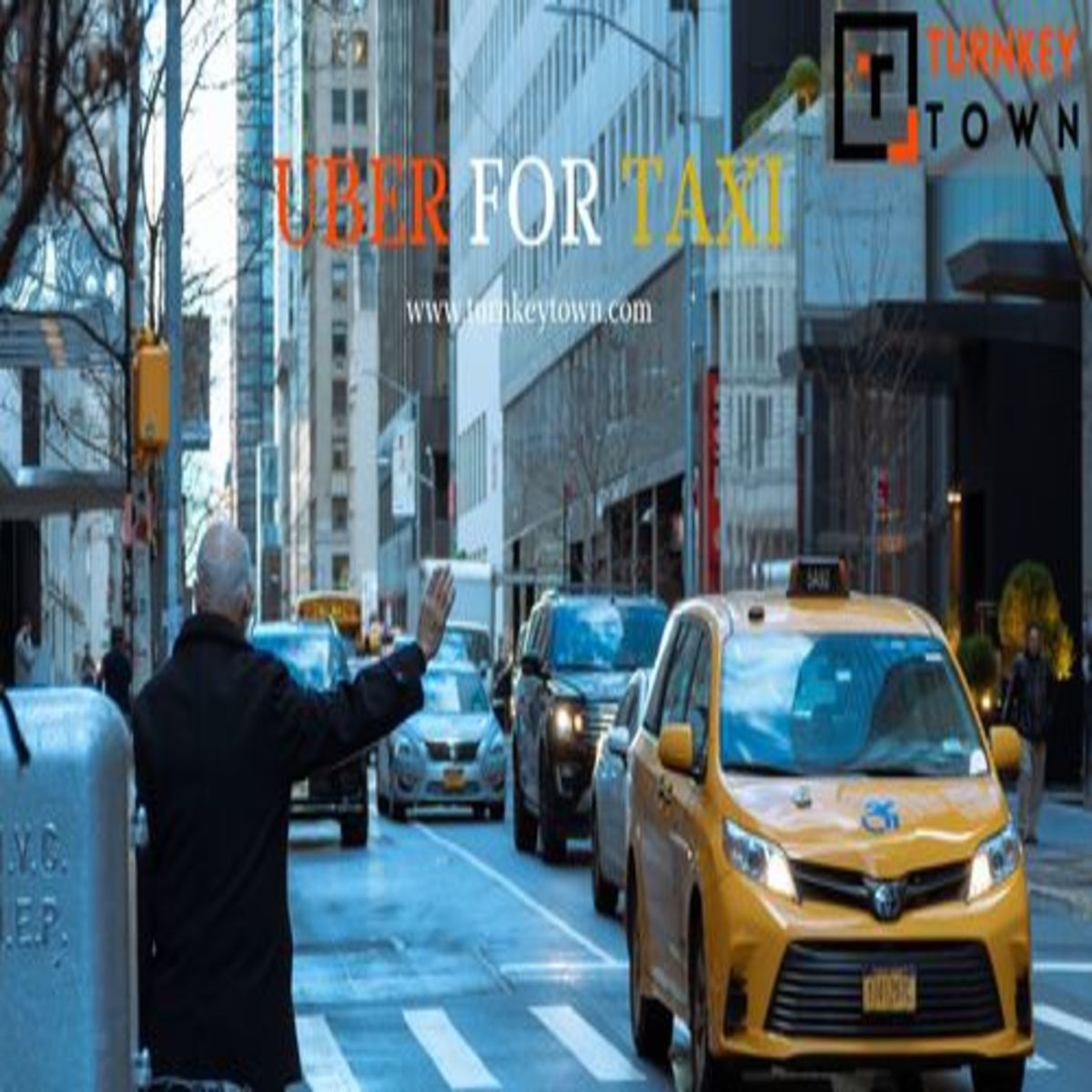 Get Your On-demand Taxi App - Cover Image