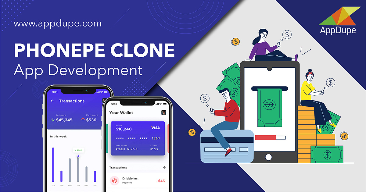 Phonepe Clone- A Well-Crafted Mobile Wallet Application - Cover Image